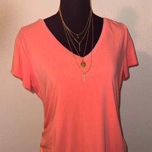 EUC Motherhood Maternity V-Neck Shirt